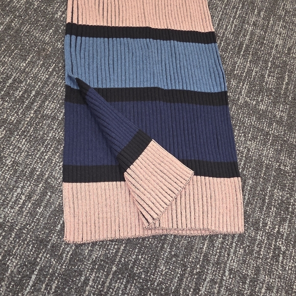 Anthropologie Dolan Lorna Midi Colorful Striped Long Sleeve Sweater Dress - Picture 7 of 8